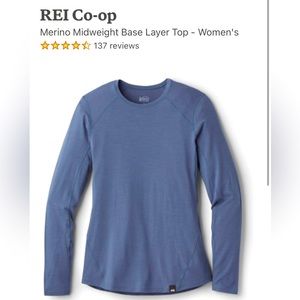 REI Co-op Merino Midweight Base Layer Top